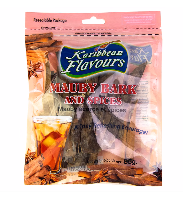 Mauby Bark and Spices - Single 3 Oz Pack | Mavi | Maby | Bitter Bark | Makes Cool Refreshing Beverage (3 Oz (Pack of 1))