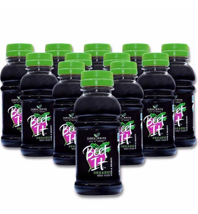 BEET IT Organic Beet Juice, 8.5oz (12 Pack) | Non GMO, 100% Natural Organic juice- Gluten Free, No Added Sugar, Not from Concentrate | Nutrient Packed Vegetable Juice