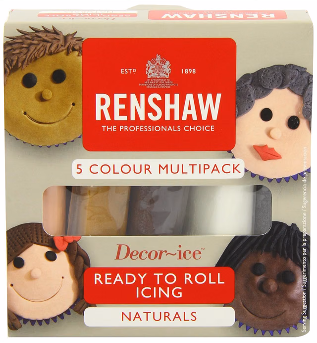 Renshaw Multipack Natural Colours 5 x 100g