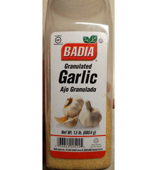 Garlic granulated