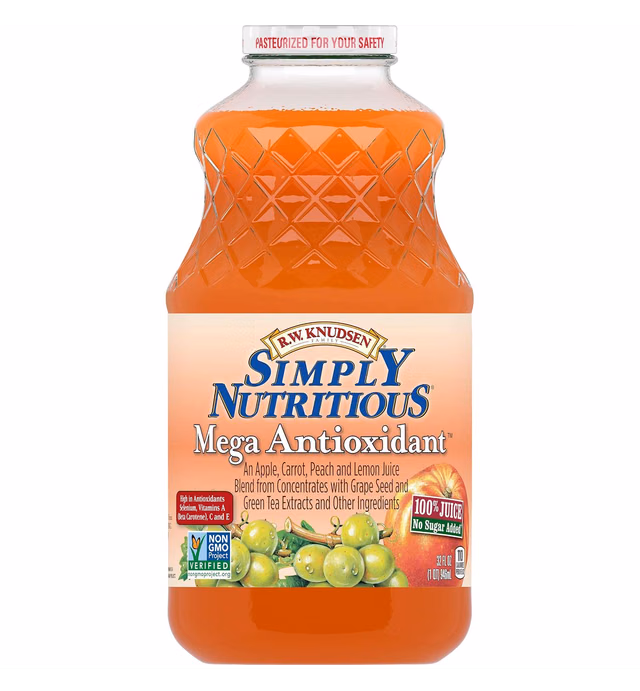 R.W. Knudsen, Simply Nutritious Mega Antioxidant Beverage, 32 Fl Oz