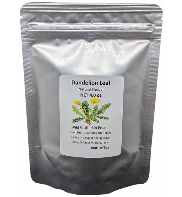 Dandelion Leaf - Dried Taraxacum officinale Loose Leaf C/S
