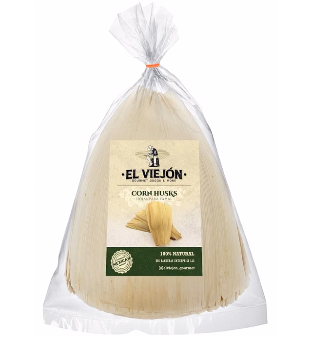 Natural & Premium Dried Corn Husk For Tamale Wrappers |1 LB|