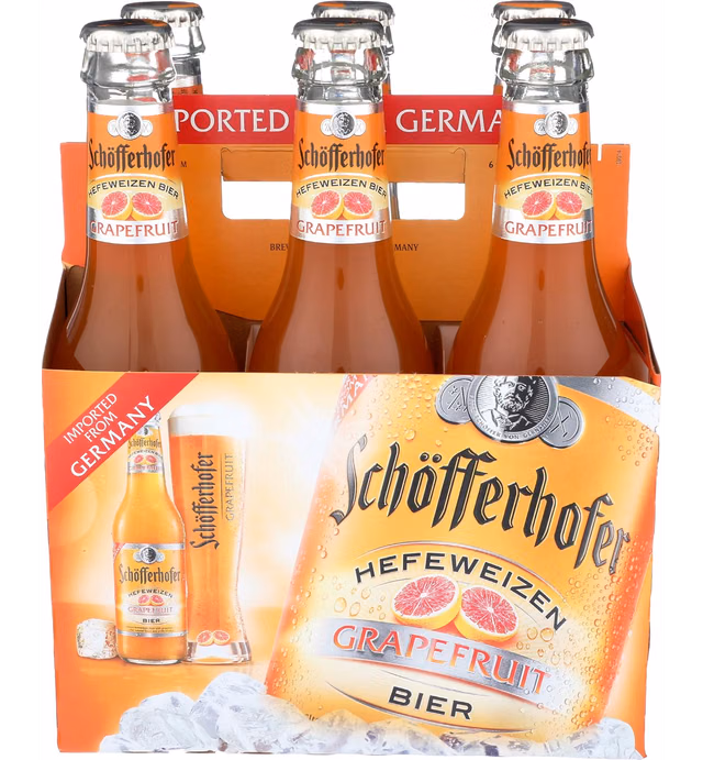 Schofferhoffer, Hefe Grapefruit, 6pk, 11.2 Fl Oz