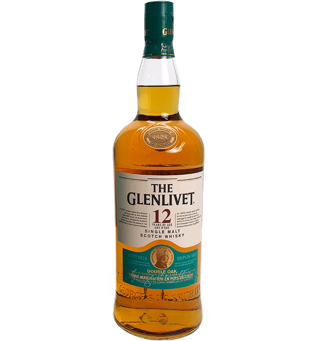 THE GLENLIVET 12 YO SINGLE MALT SCOTCH WHISKY