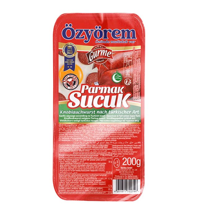 Parmak Sucuk (Knoblauchwurst nach türkischer Art)