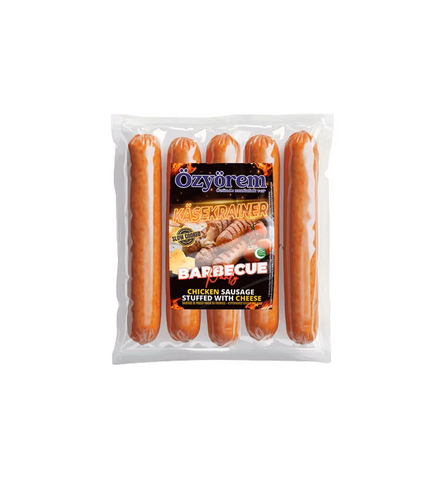 Özyörem Käsekrainer (Hühnerwurst mit Käse gefüllt)