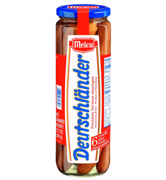 Meica Deutschlander German Sausages, Premium, 12.7 Ounce