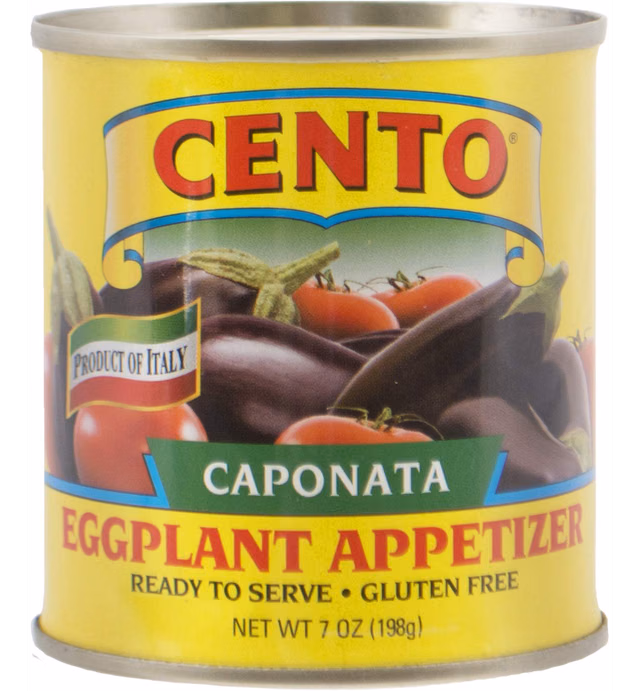 Cento Caponata Eggplant Appetizer, 7 Ounce (Pack of 12)
