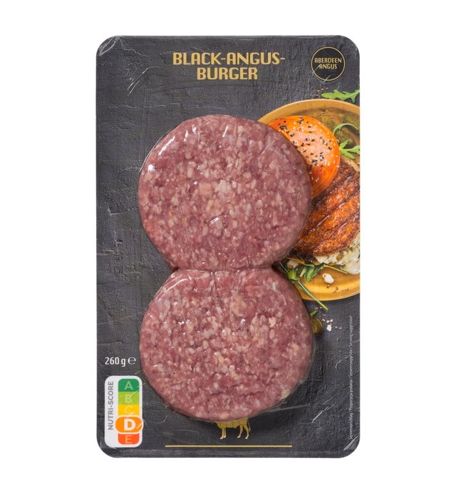 BLACK ANGUS BURGERS 260G