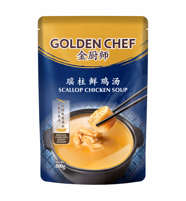 Golden Chef Soup - Scallop Chicken