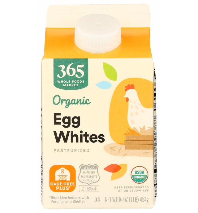 365 by Whole Foods Market, Eggs Liquid Egg Whites Organic, 16 Ounce
