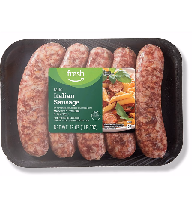 Fresh Brand – Mild Italian Sausage Links, 19 oz