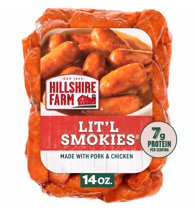 Hillshire Farm Lit'l Smokies Smoked Sausage - 14oz