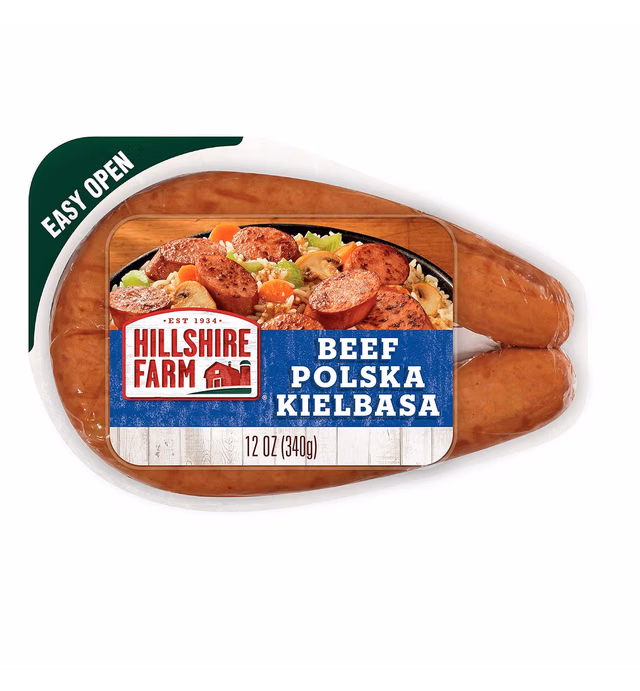 Hillshire Farm® Beef Polska Kielbasa Smoked Sausage Rope, 12 oz.