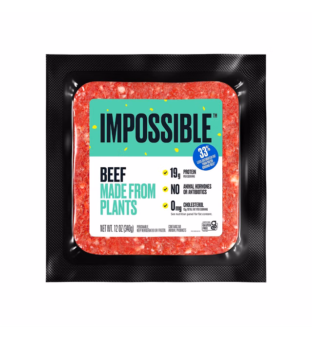 Impossible Burger Made from Plants, 12oz