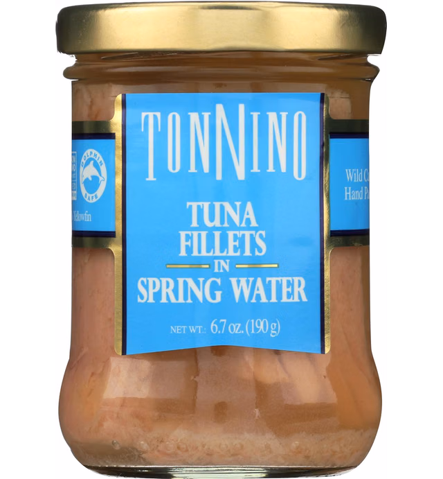 Tonnino Tuna Fillet in Water, 6.7 oz
