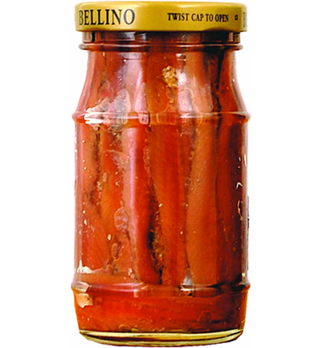 Bellino Fillet of Anchovy, 4.25-Ounce Glass Jars (Pack of 4)