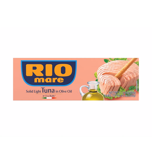 Rio Mare In Olive Oil Can, tuna 2.8oz (pack of 3, 8.4oz total)