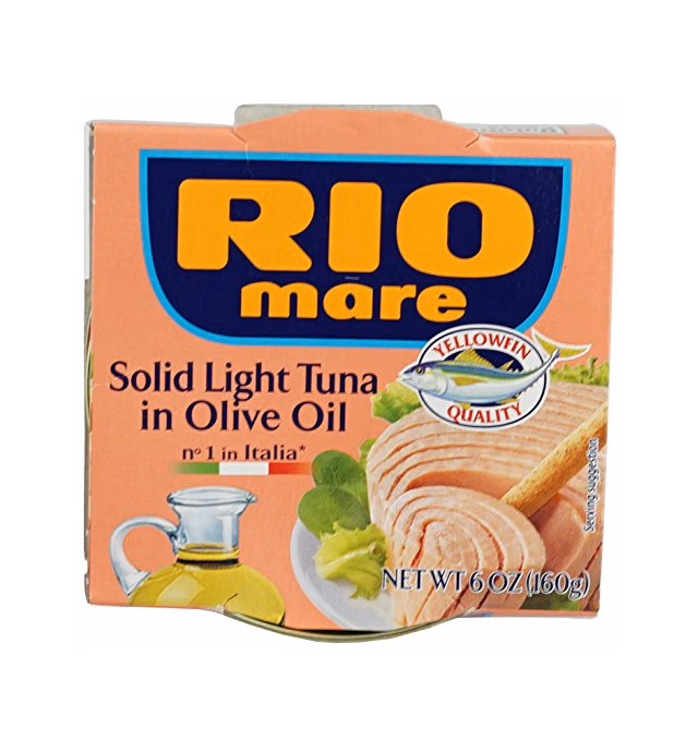 Rio Mare Rio Mare Tuna In Olive Oil, 160 Gram (Pack of 12)