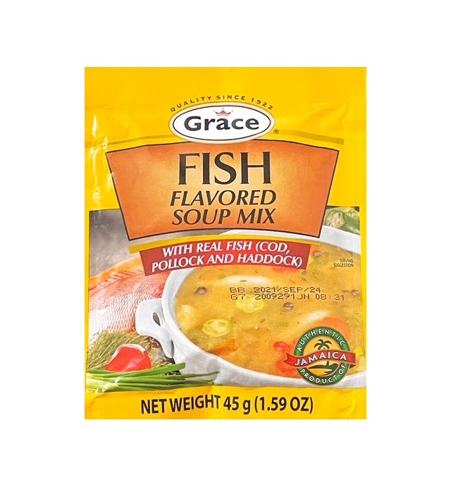 Grace Fish Soup Mix 1.59 oz. Pack of 6