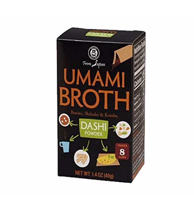 Muso From Japan Umami Broth Dashi Powder, Bonito, 1.4oz (Pack of 6)