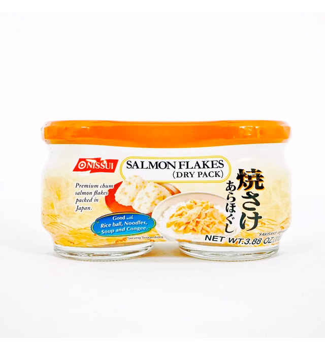 Nissui Salmon Flakes(Dry Pack) 3.88 oz