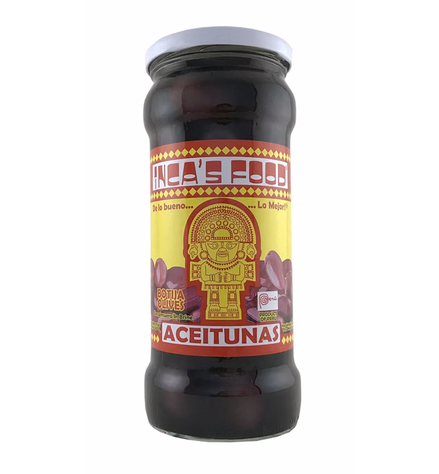 INCA'S FOOD Aceitunas Botija/Botija Olives 20 oz. Jar