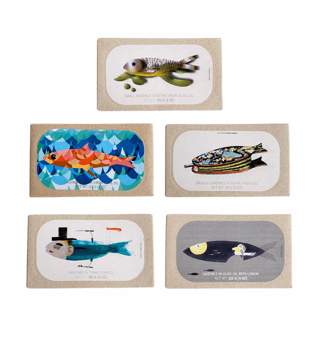 Jose Gourmet Portuguese Sardines - Variety Pack (5 items)