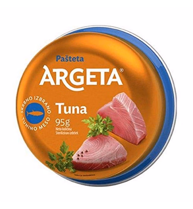 Argeta Tuna Pate Argeta, 3.35 Ounce (Pack of 12)