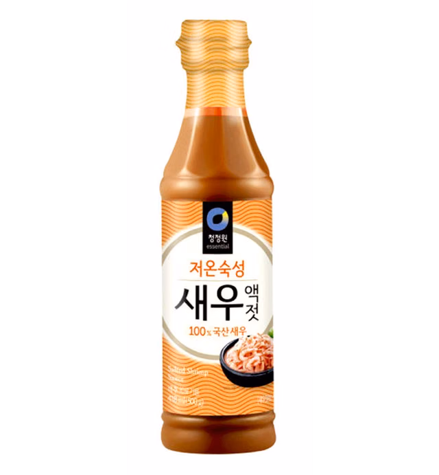 Korean Fermented Sauce 17.6oz (Salted Shrimp Sauce)