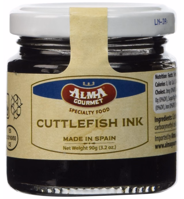 Alma Gourmet Cuttlefish Ink Jar 90 gr - Pack of 2