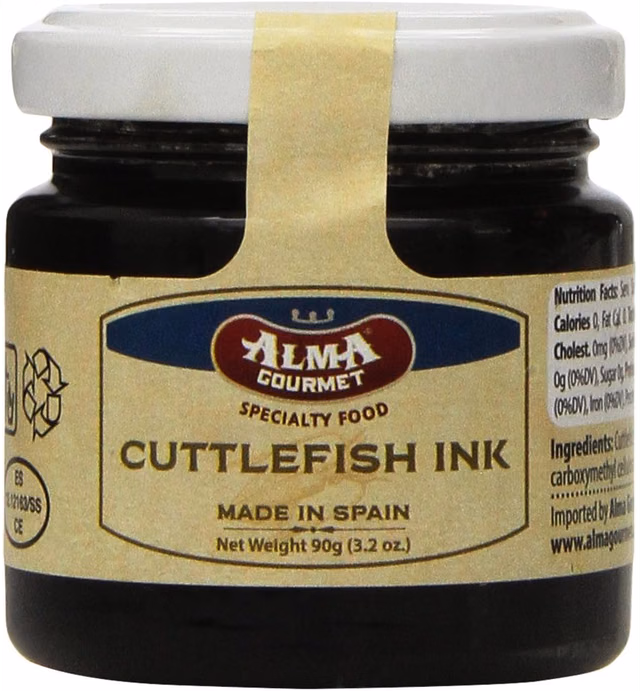 Alma Gourmet Cuttlefish Squid Ink | 3.2oz (90g) Jar