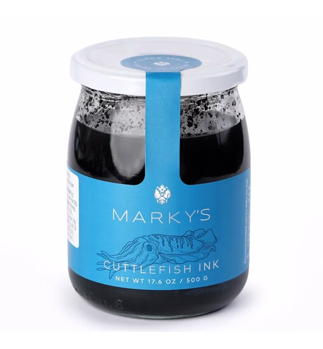 Marky's Cuttlefish Squid Ink Food Coloring Imported from Spain - 17.6 oz / 500 g