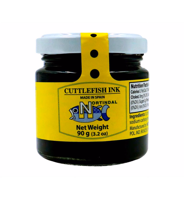 Nortindal Cuttlefish Ink/ Squid Ink Jar 3.2ounce