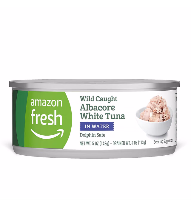 Amazon Fresh - Solid White Albacore Tuna, 5 oz