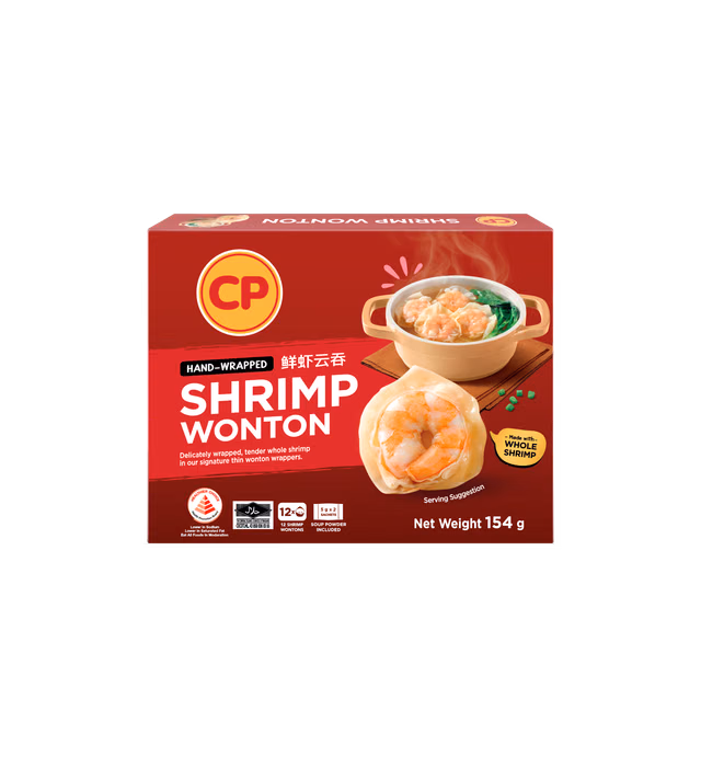 Raw Shrimp Wonton CP Brand