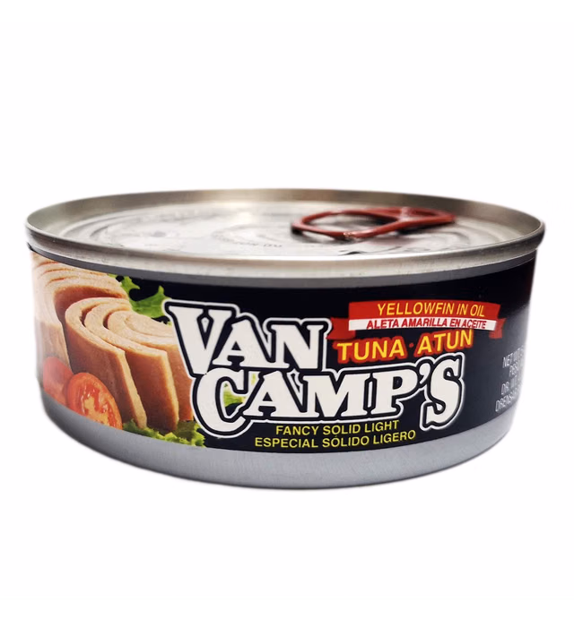 Van Camp's Yellowfin Tuna in Oil (Pack of 6)