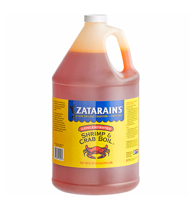 Zatarain's 1 Gallon Liquid Shrimp and Crab Boil