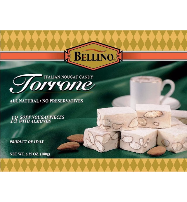 Bellino Soft Torrone 6.35 oz (180g) 18 pieces