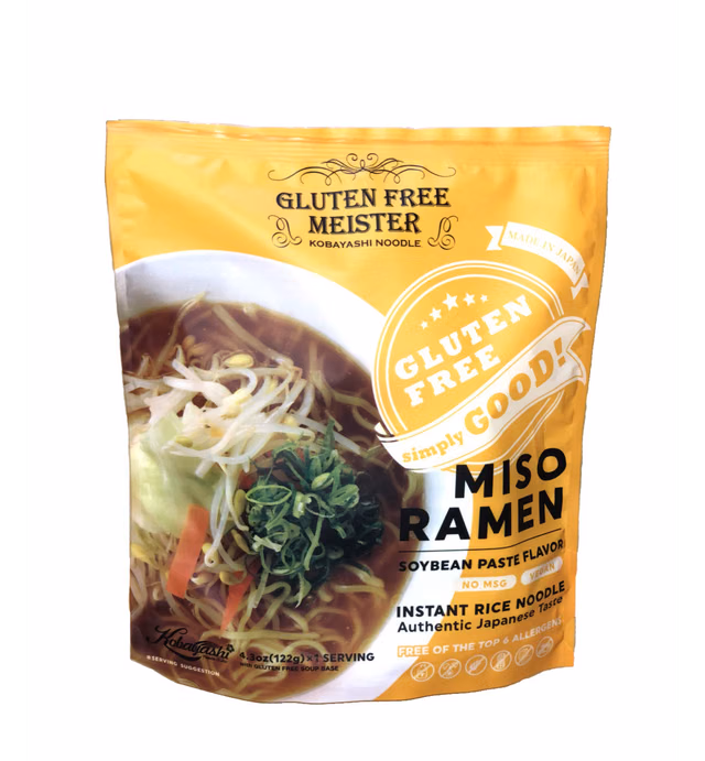 Gluten Free Meister Japanese Miso Ramen 6pk (Vegan)