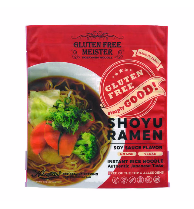 Gluten Free Meister Japanese Shoyu Ramen 6pk (Vegan)
