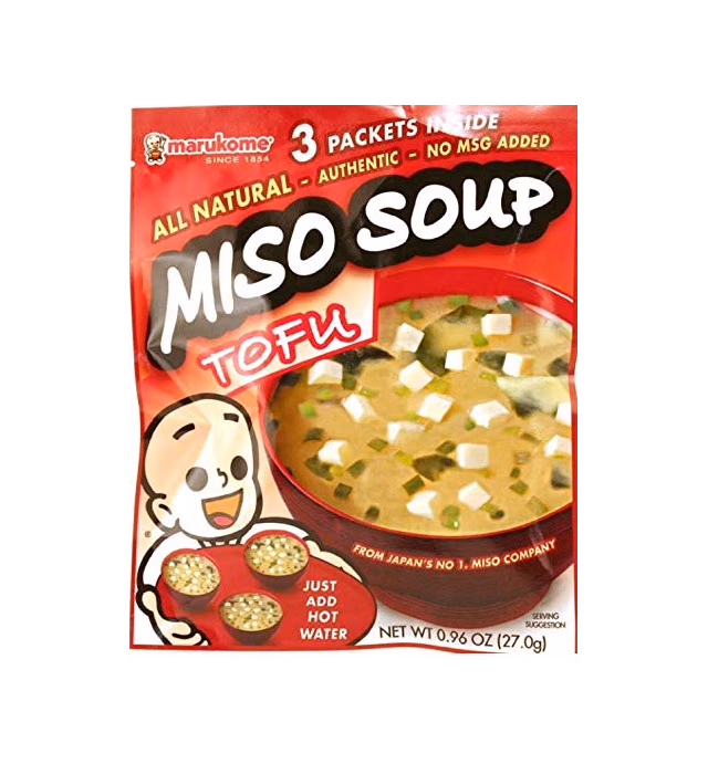 Marukome Miso Tofu Soup Mix Dry .96 oz