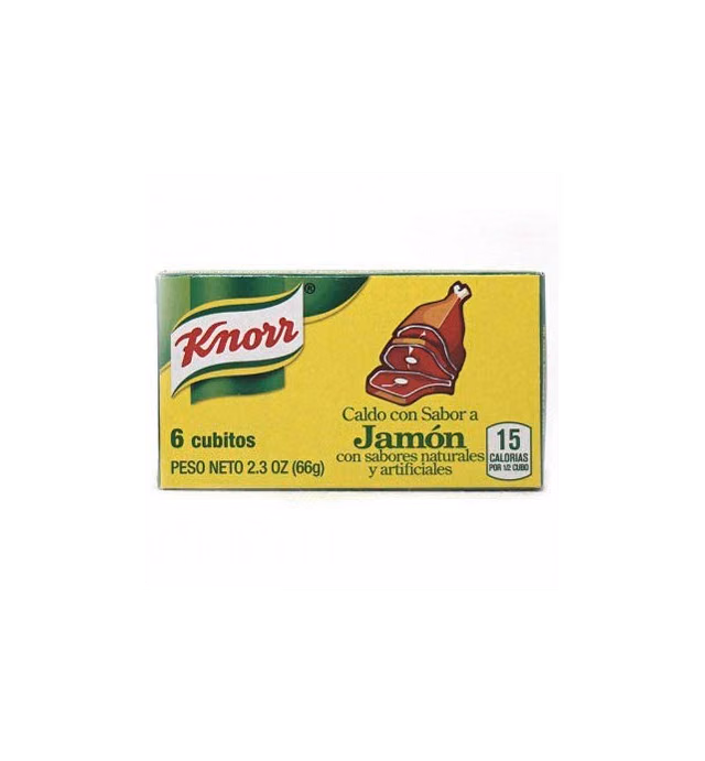 Knorr Ham Flavored Bouillon Cubes 6 Count - Pack of 1