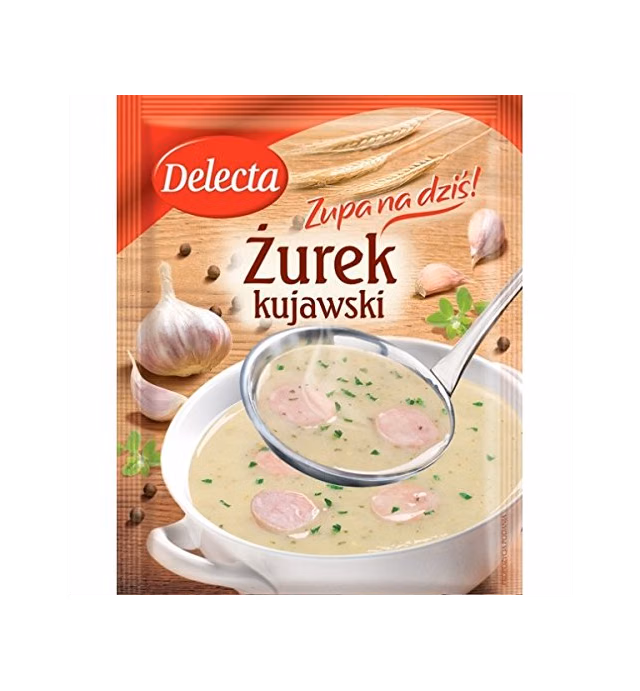Delecta Zurek Kujawski Homestyle White Borscht Sour Soup Mix (5-Pack)