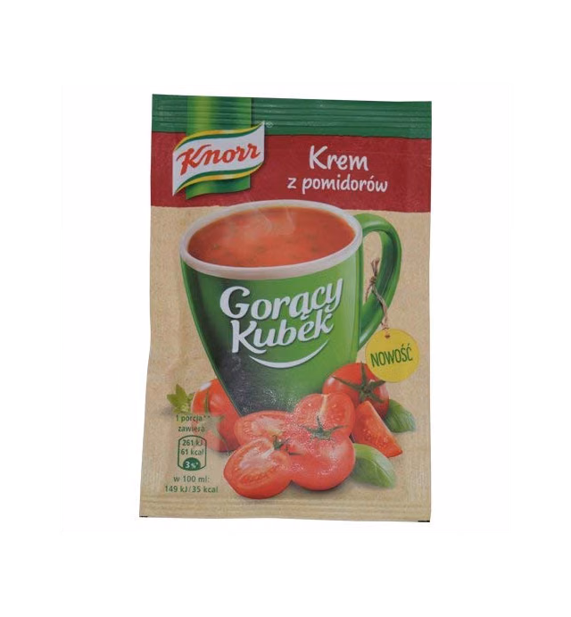 Knorr Goracy Kubek Creme of Tomatoes 18g (Pack of 5)