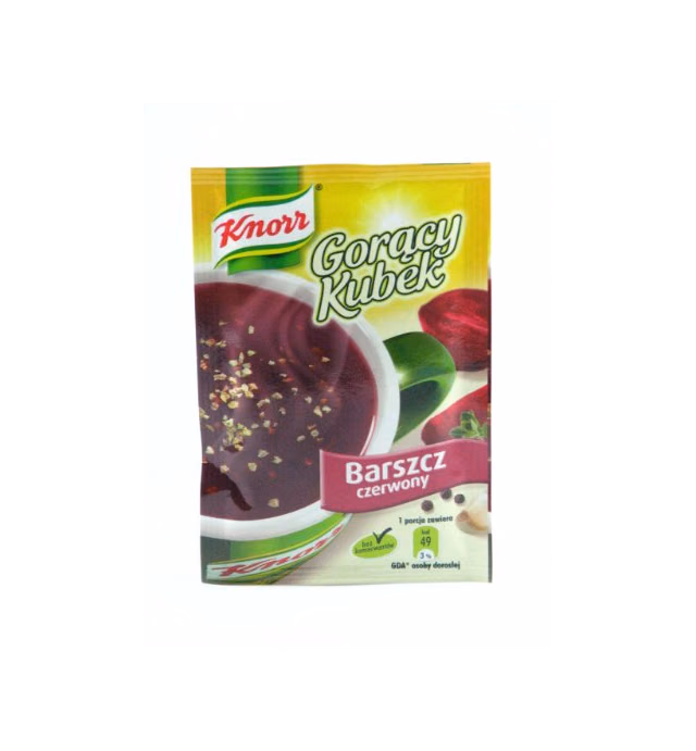 Knorr Goracy Kubek Red Borscht Soup 5-pack 5x17g/5x0.6oz
