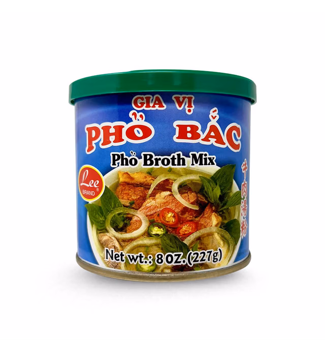 8oz Lee Brand Pho Broth Mix (Gia Vi Pho Bac), Pack of 1