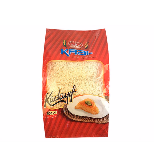 KRAL KADAYIF KURUTULMUS (Dried Kadaifi) dry Kataifi 500GR