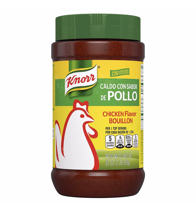 Knorr Granulated Chicken Flavor Bouillon For Sauces, Gravies And Soups Chicken Bouillon Fat And Cholesterol Free 2 lb